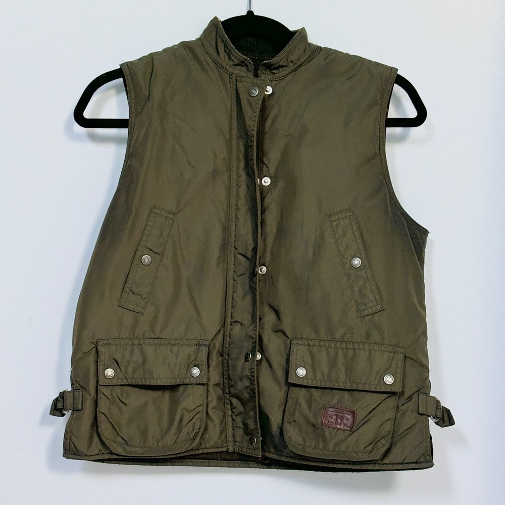 Ralph Lauren Vintage Green Hunting Vest (P/S) Dry Goods Supply